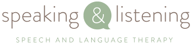 Speaking & Listening — Speech and Language Therapy, Reading